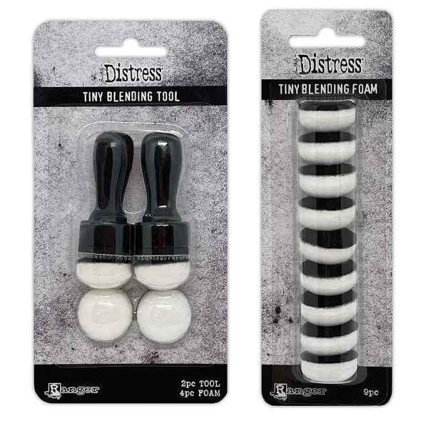 Ranger - Tim Holtz Distress - Tiny Blending Tool And Foams Bundle, IWIAT9