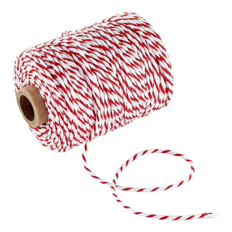 Vivant - Cotton Twine - Red & White, 1047.5002.20