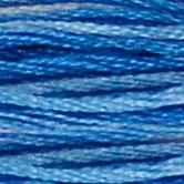 DMC 6-Strand Cotton Embroidery Floss - Cyclades Blue Ombre, 117 121