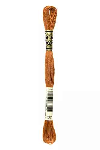 DMC 6-Strand Cotton Embroidery Floss - Metallic Squirrel, 117 301