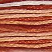 DMC 6-Strand Cotton Embroidery Floss - Mahogany Ombre, 117 69