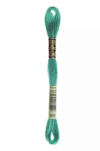 DMC 6-Strand Cotton Embroidery Floss - Green Valley, 117 958