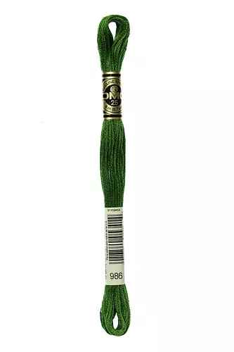 DMC 6-Strand Cotton Embroidery Floss - Boxwood, 117 986