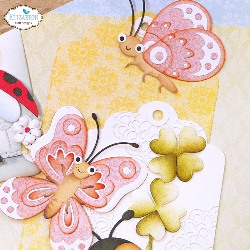 Elizabeth Craft Designs Die Set - Butterflies, ECD2064