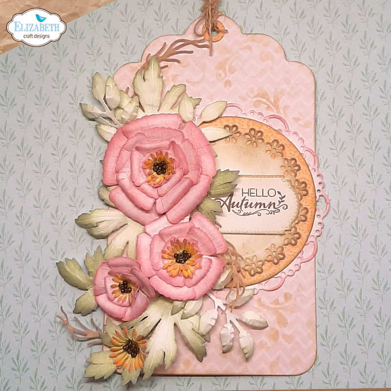 Elizabeth Craft Designs Die Set - Florals 25, ECD-2085 by Angelica Turner