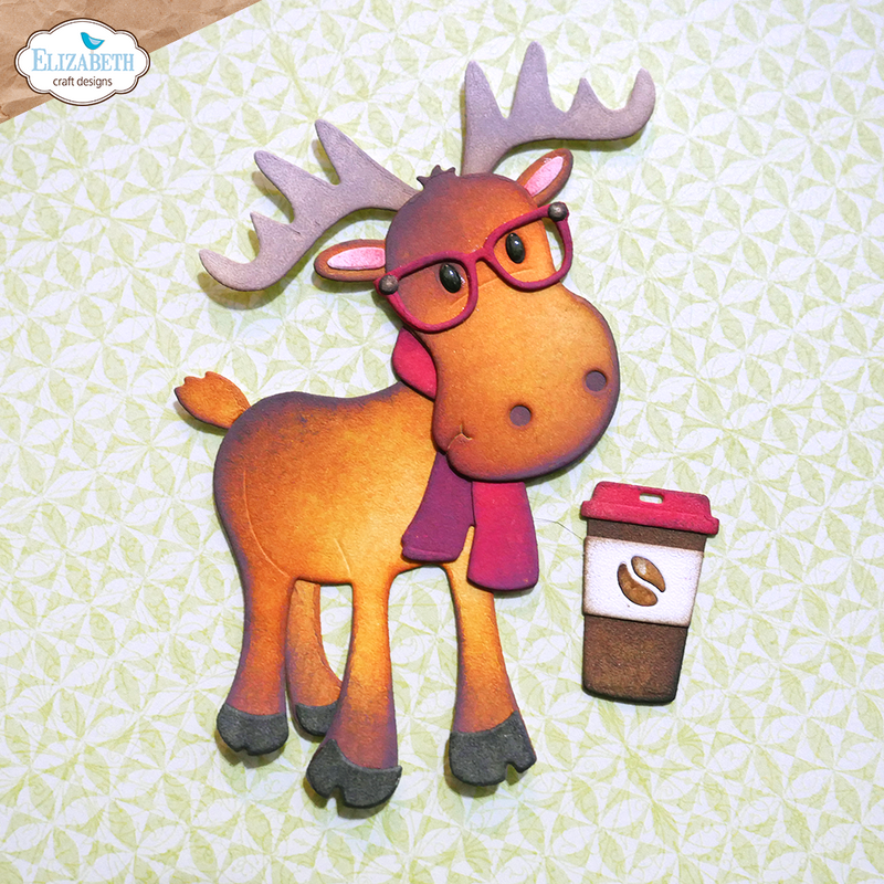 Elizabeth Craft Designs Die Set- Liam the Moose, ECD2094