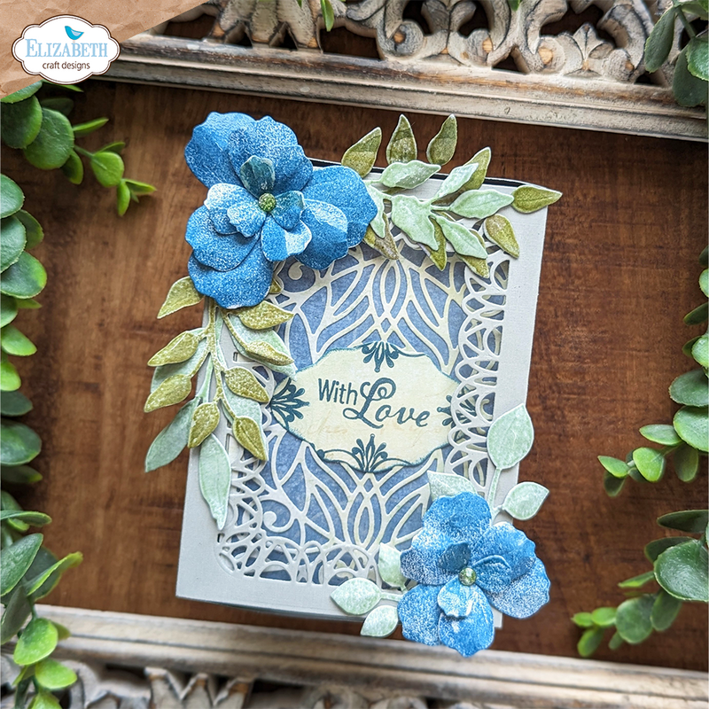 Elizabeth Craft Designs Die Set - Florals 2, 72116 by: Paper Flowers