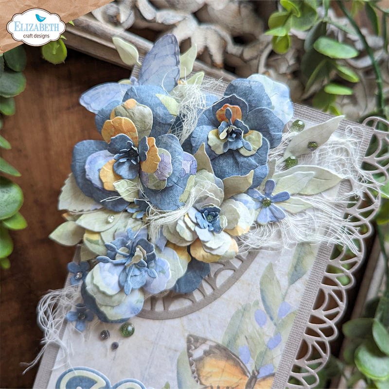 Elizabeth Craft Designs Die Set - Florals 2, 72116 by: Paper Flowers