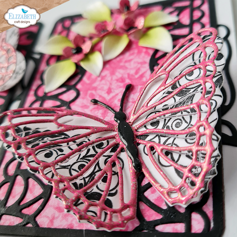 Elizabeth Craft Designs Die Set - Layered Butterflies, 2119 by: Paper Flowers