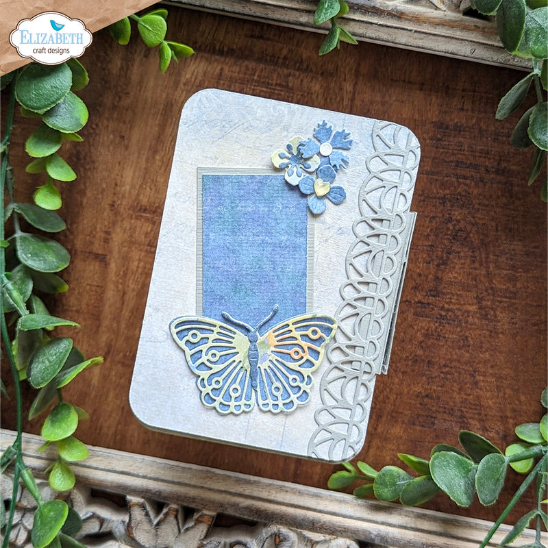 Elizabeth Craft Designs Die Set - Elegant Delicate Borders, 2121 by: Paper Flowers