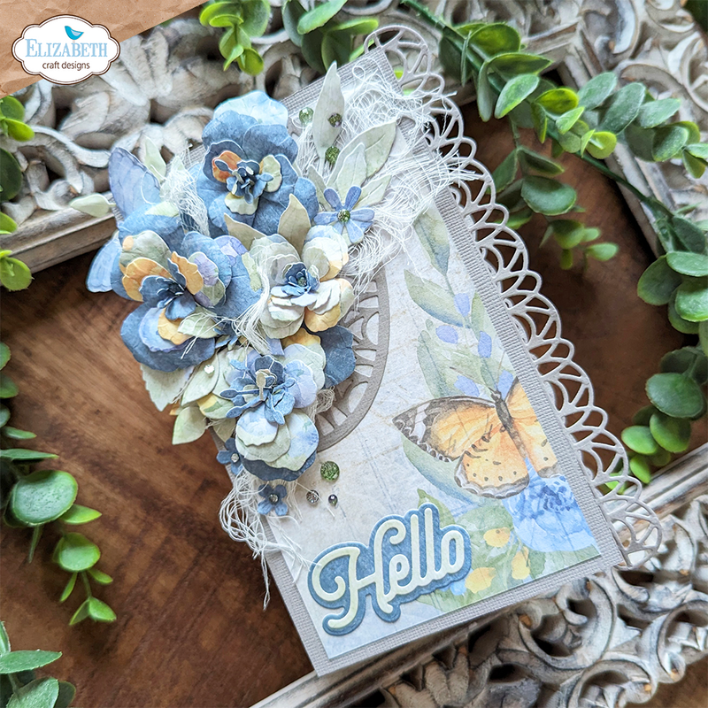 Elizabeth Craft Designs Die Set - Elegant Delicate Borders, 2121 by: Paper Flowers