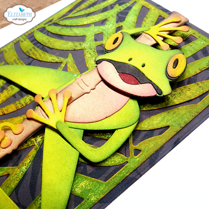 Elizabeth Craft Designs Die Set - Freddy the Frog, ECD2125