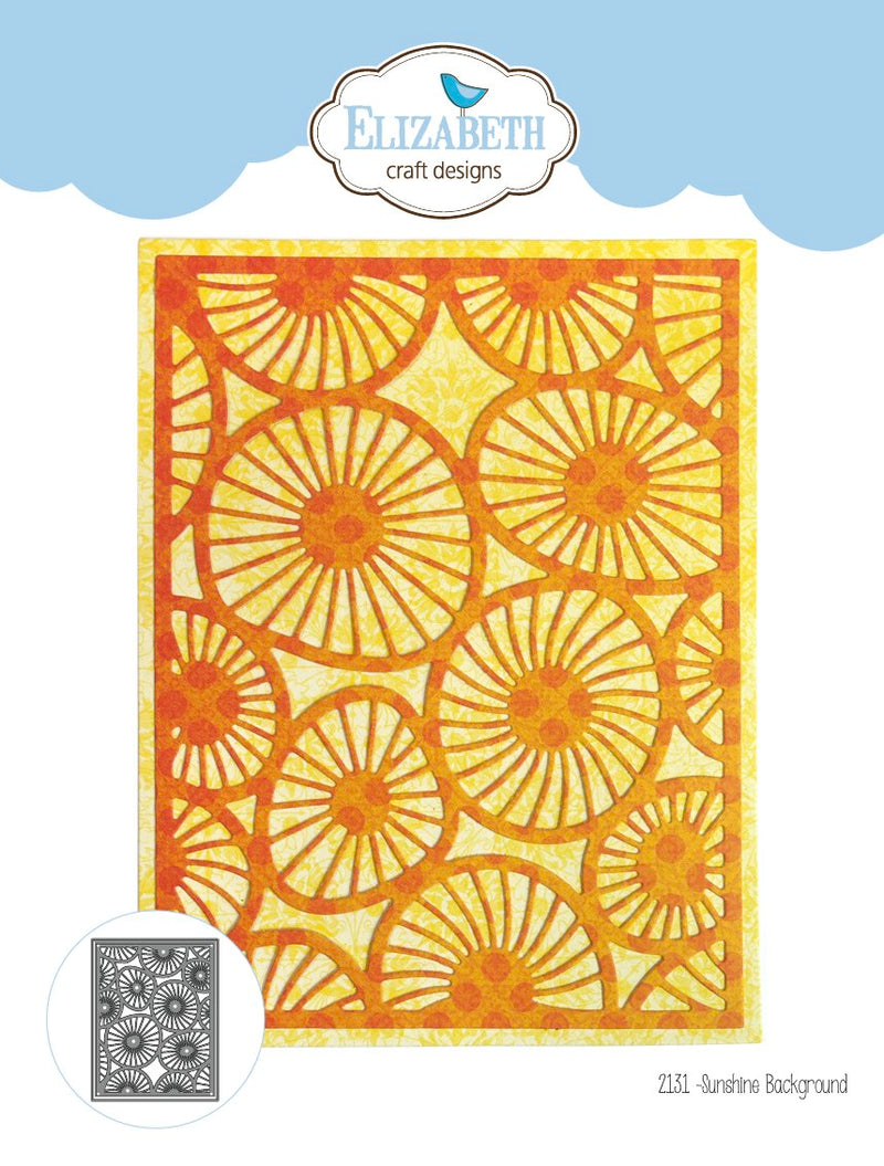 Elizabeth Craft Designs Die Set - Sunshine Background, ECD2131