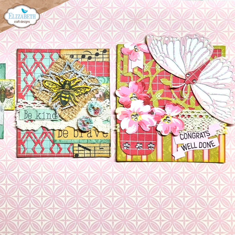 Elizabeth Craft Designs Die Set - Layered Butterfly, 2134