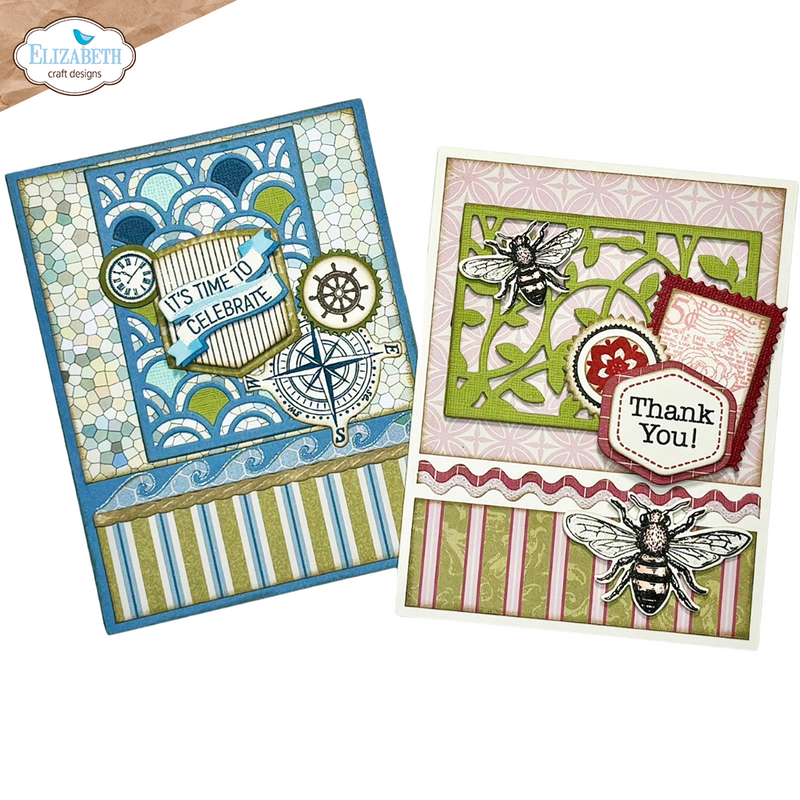 Elizabeth Craft Designs Die Set - Fancy Cut-Aways, 2137