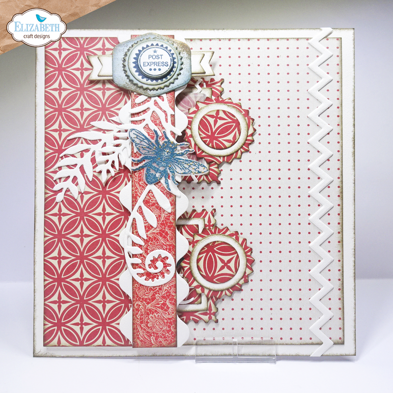 Elizabeth Craft Designs Die Set - Circles, Banners and Ribbons, 2138