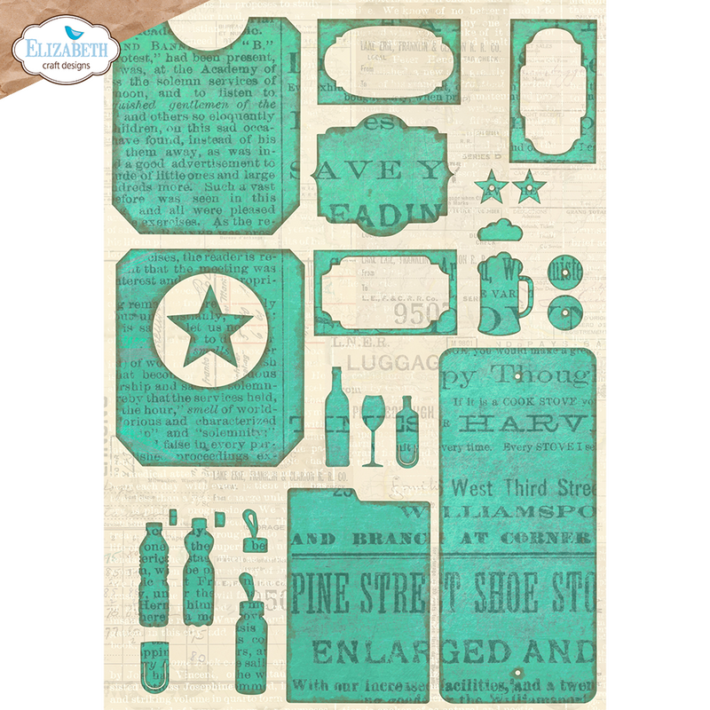 Elizabeth Craft Designs Die Set -The Pockets 1, 2174