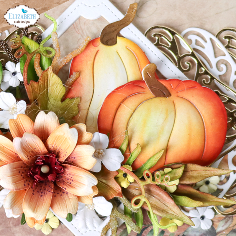 Elizabeth Craft Designs Die Set - Autumn Pumpkins, 2184 by: Angelica Turner