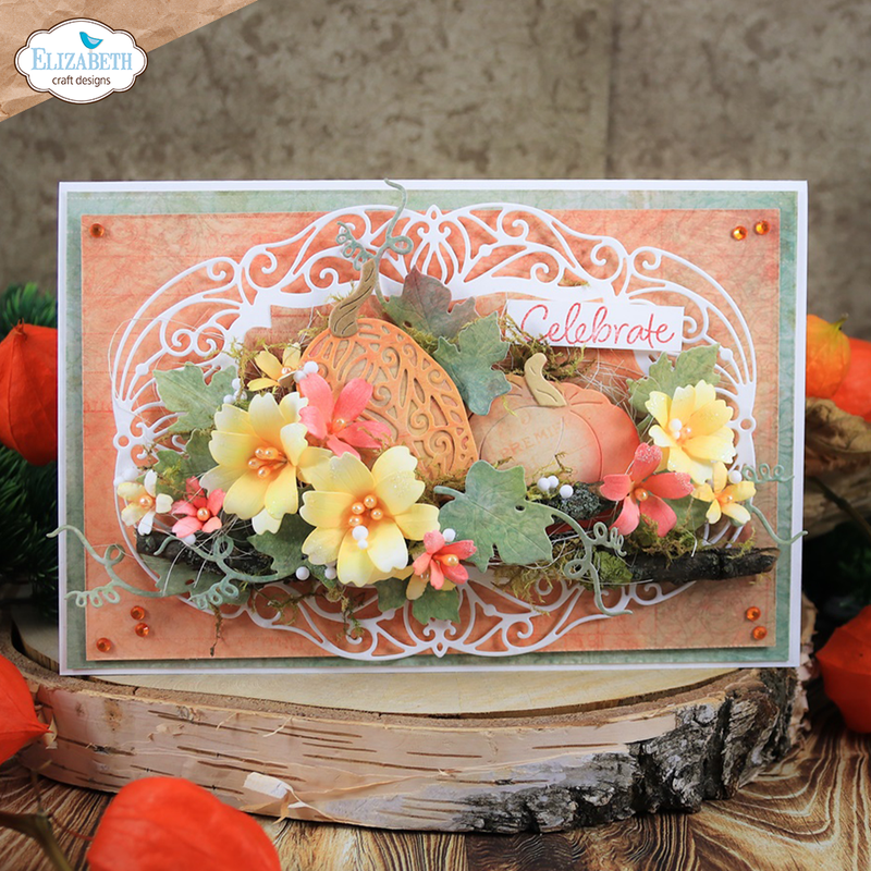 Elizabeth Craft Designs Die Set - Autumn Fancy Frame, 2185 by: Angelica Turner