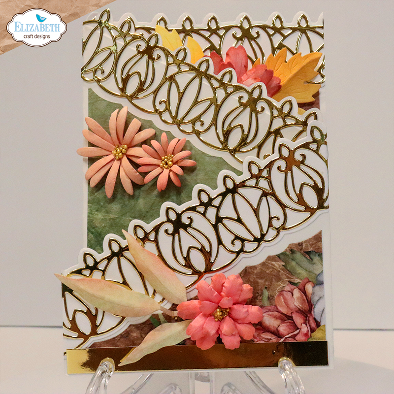 Elizabeth Craft Designs Die Set - Autumn Fancy Borders, 2186 by: Angelica Turner