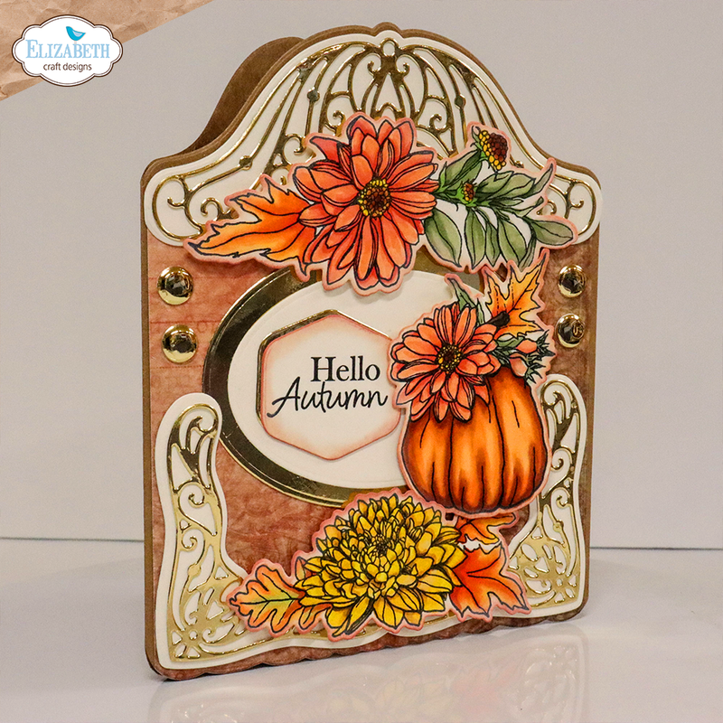 Elizabeth Craft Designs Die Set - Autumn Fancy Corners, 2187 by: Angelica Turner