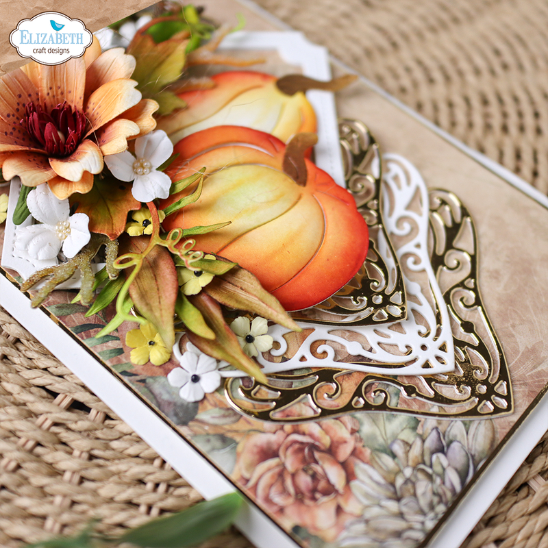 Elizabeth Craft Designs Die Set - Autumn Fancy Corners, 2187 by: Angelica Turner