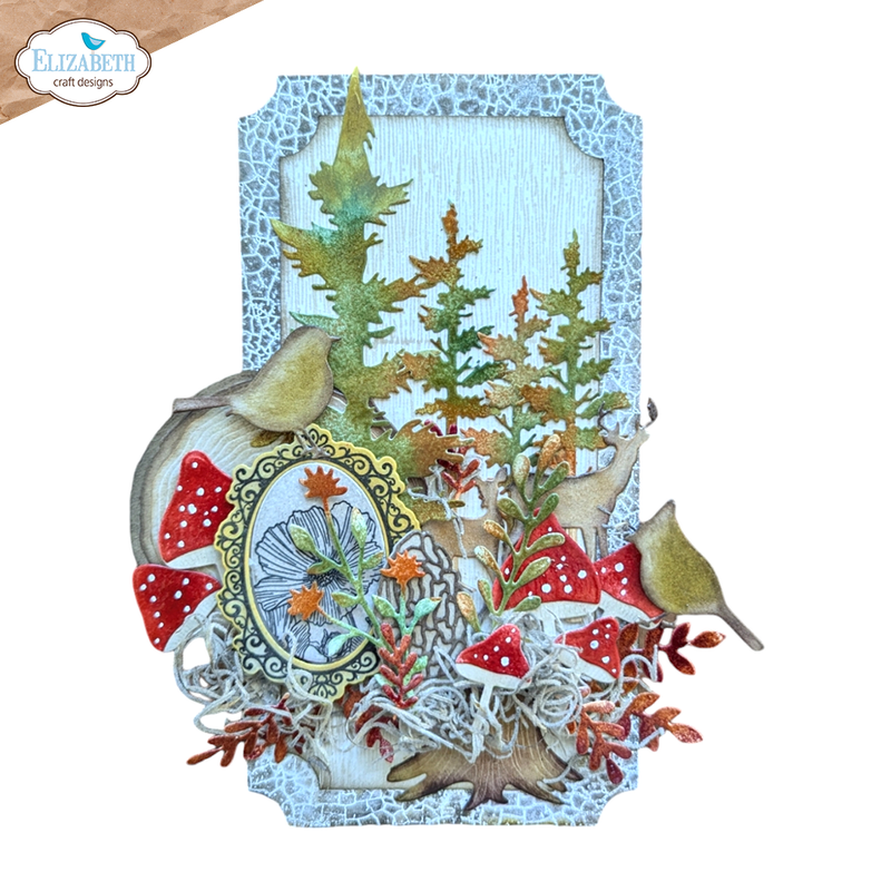 Elizabeth Craft Designs Die Set - Forest Friends & Frame, 2199 by: Annette Green