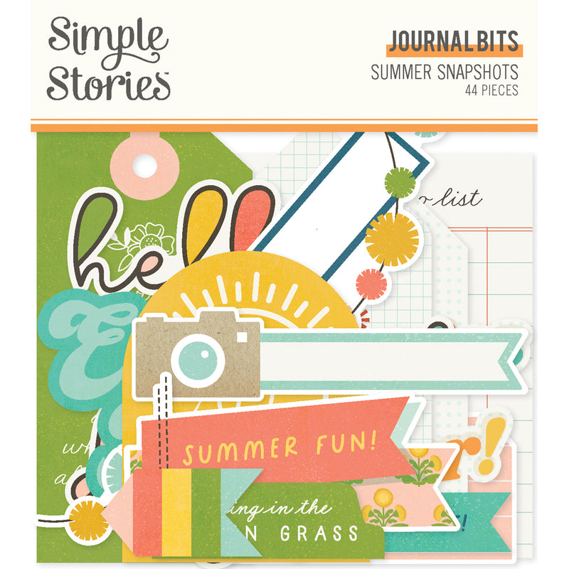 Simple Stories Journal Bits - Summer Snapshots, SMS22019