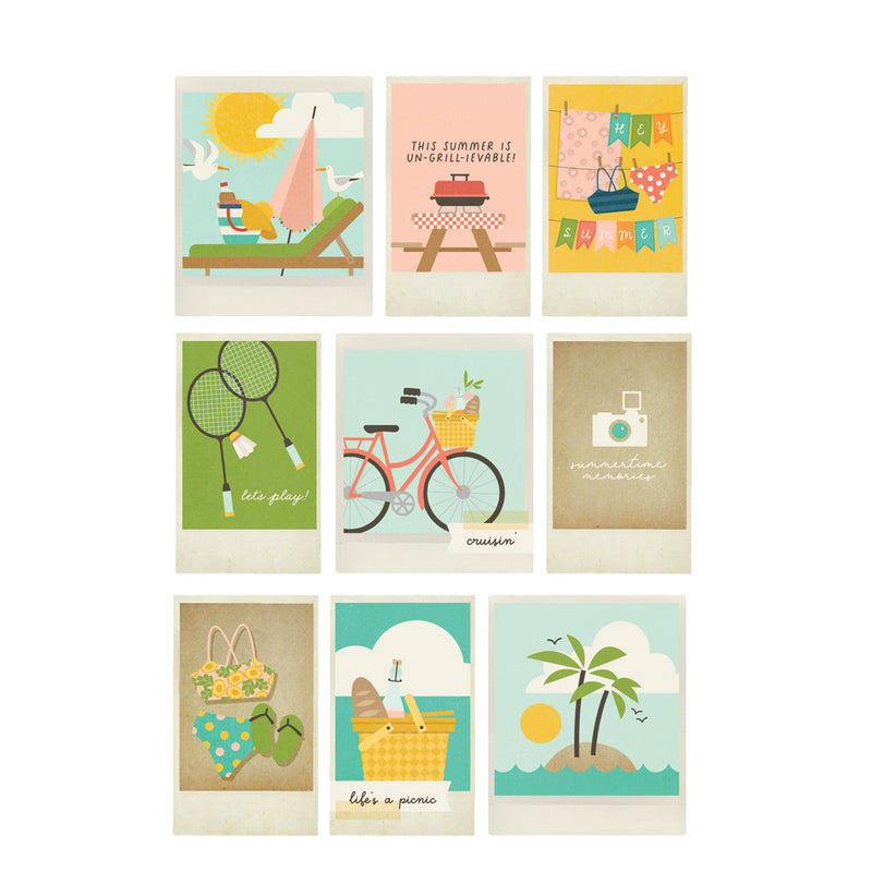 Simple Stories Sticker Book - Summer Snapshots, SMS22024