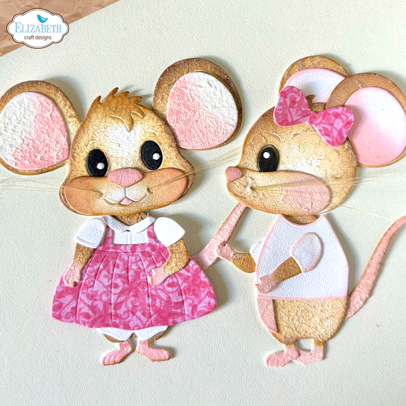 Elizabeth Craft Designs Die Set - Little  Mouse, 2204