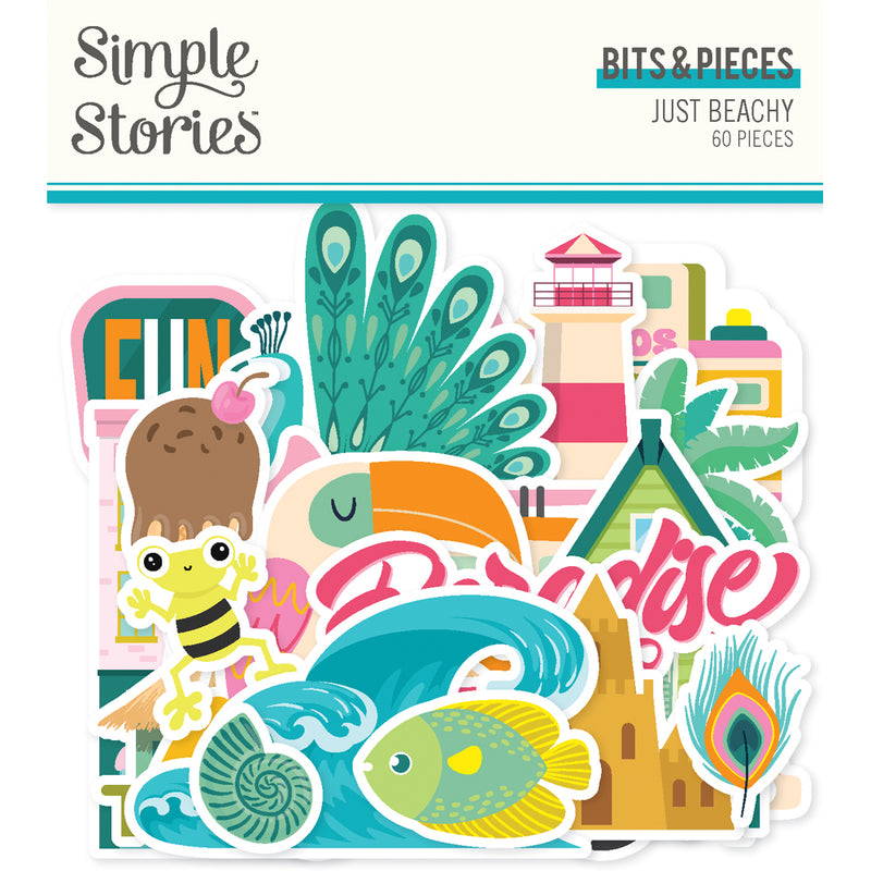 Simple Stories Bits & Pieces - Just Beachy, JBY22318