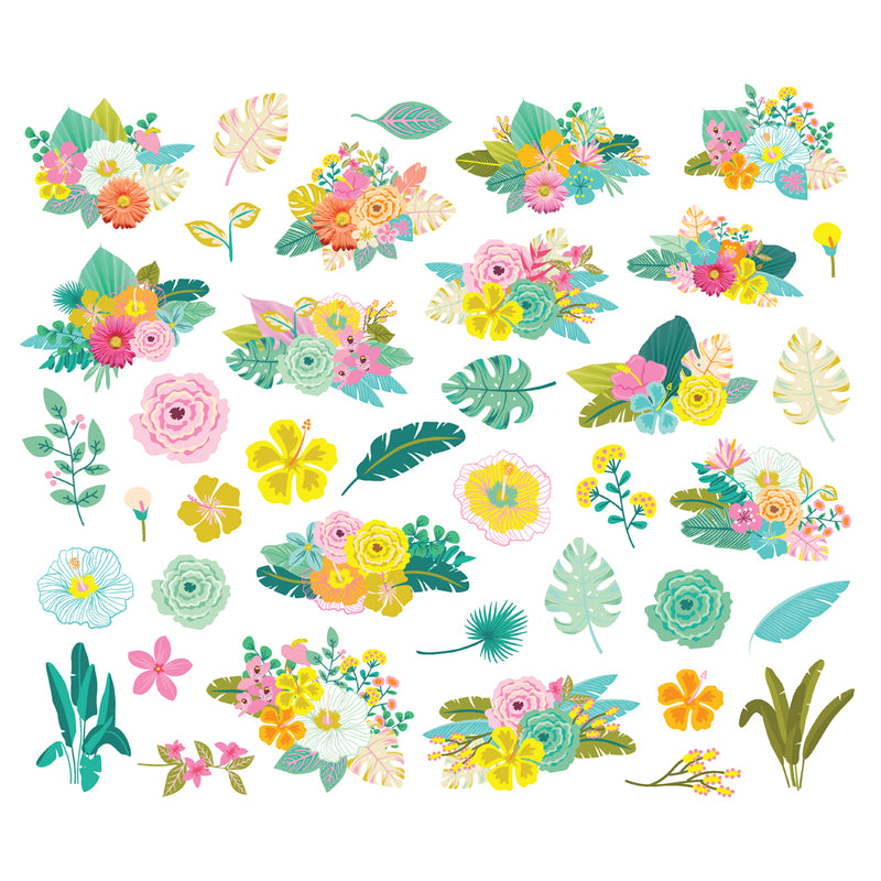 Simple Stories Floral Bits - Just Beachy, JBY22320