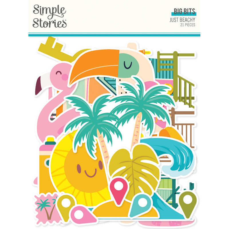 Simple Stories Big Bits - Just Beachy, JBY22322