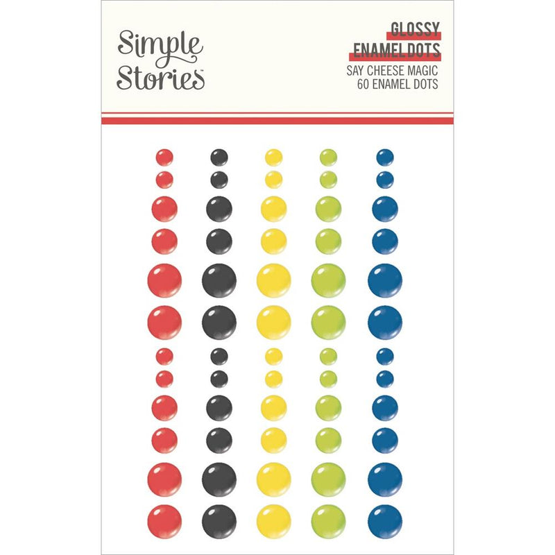 Simple Stories Enamel Dots - Say Cheese Magic, 22425