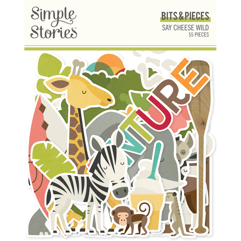 Simple Stories-  Bits & Pieces - Say Cheese Wild, 22438