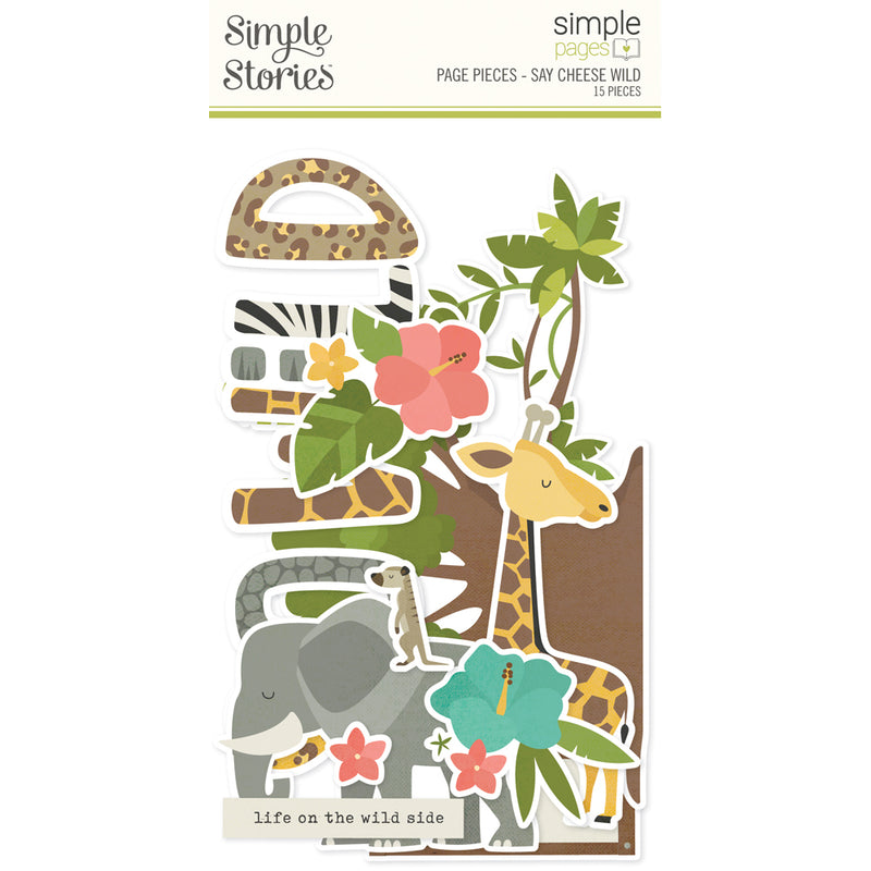 Simple Stories Simple Pages Page Pieces - Say Cheese Wild, 22443