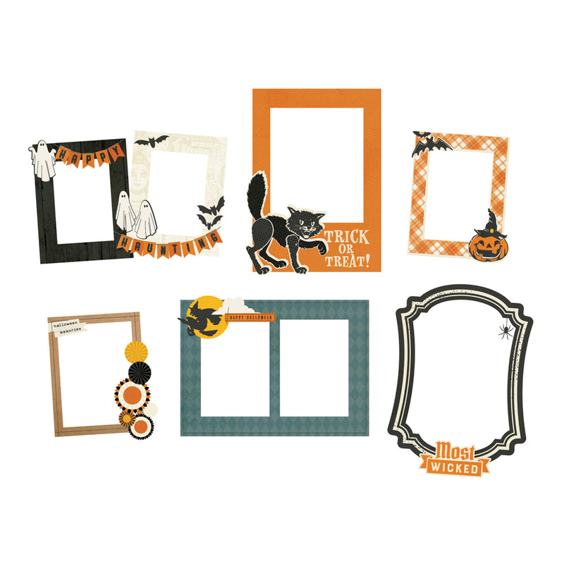 Simple Stories - Chipboard Frames - Simple Vintage Scary Stories, 22820