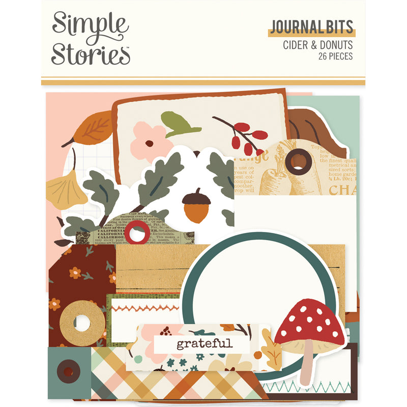 Simple Stories - Journal Bits - Cider & Donuts, 22919