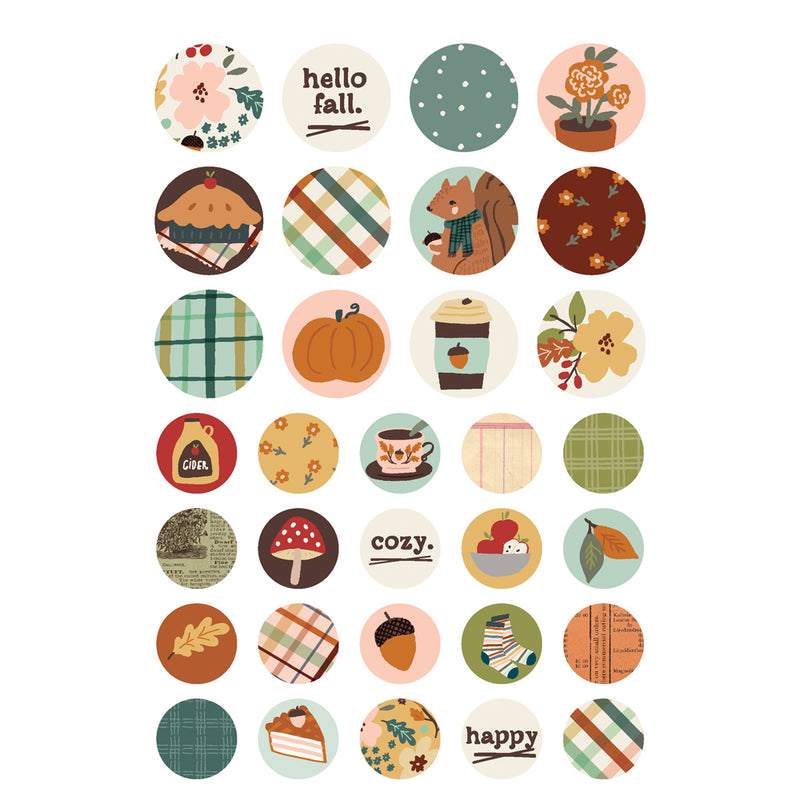 Simple Stories Sticker Book - Cider & Donuts, 22923