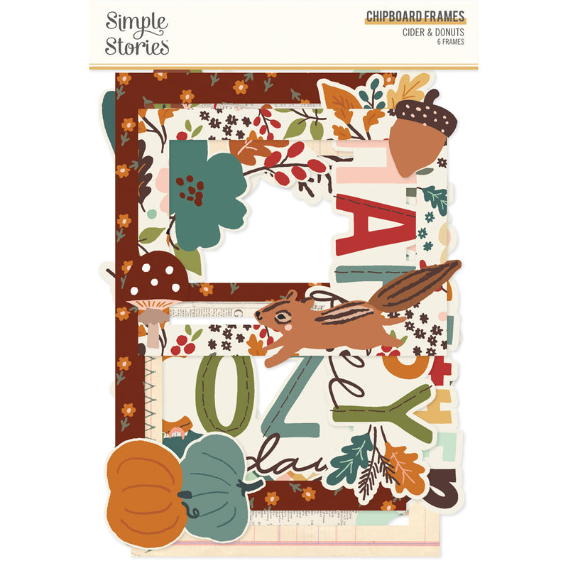 Simple Stories - Chipboard Frames - Cider & Donuts, 22924