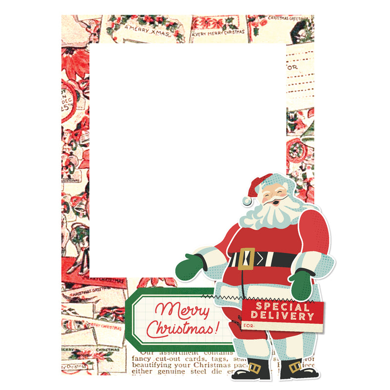 Simple Stories Chipboard Frames - Simple Vintage Holly Jolly, 23324