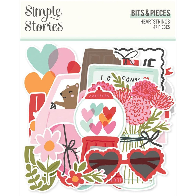 Simple Stories - Bits & Pieces - Heartstrings, 23608