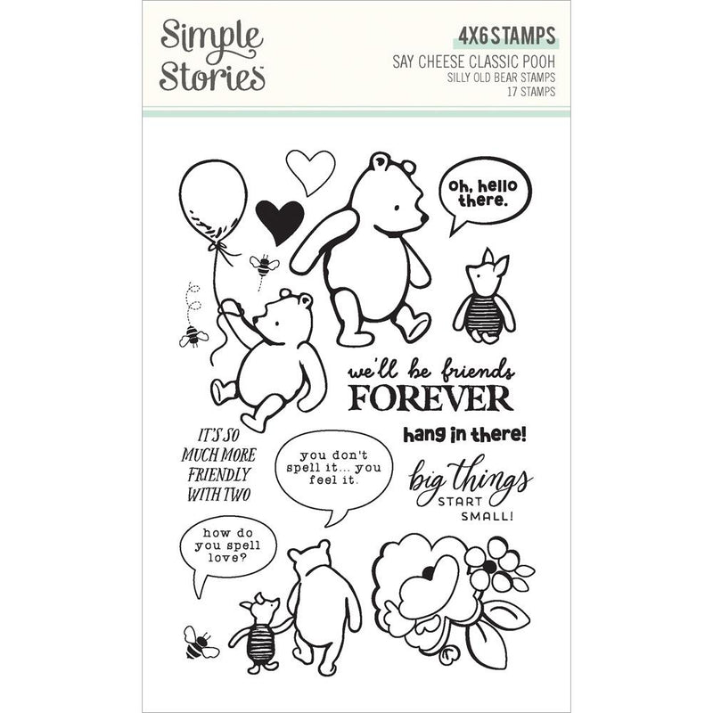 Coming Soon - Simple Stories Stamps - Silly Old Bear - Say Cheese Classic Pooh, 23916