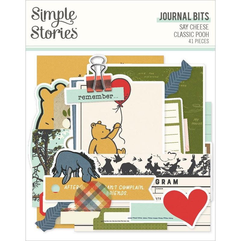 Coming Soon - Simple Stories - Journal Bits - Say Cheese Classic Pooh, 23922