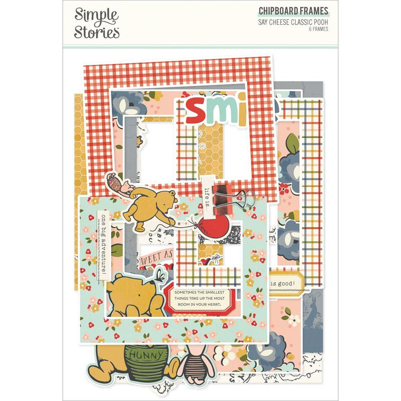 Coming Soon - Simple Stories - Chipboard Frames - Say Cheese Classic Pooh, 23927