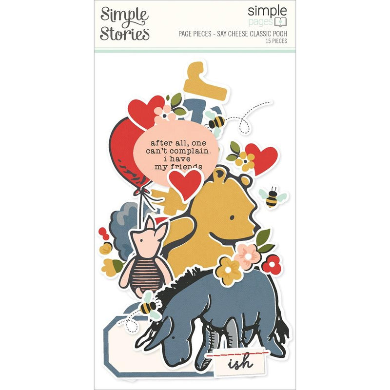 Coming Soon - Simple Stories Simple Pages Page Pieces - Say Cheese Classic Pooh, 23931