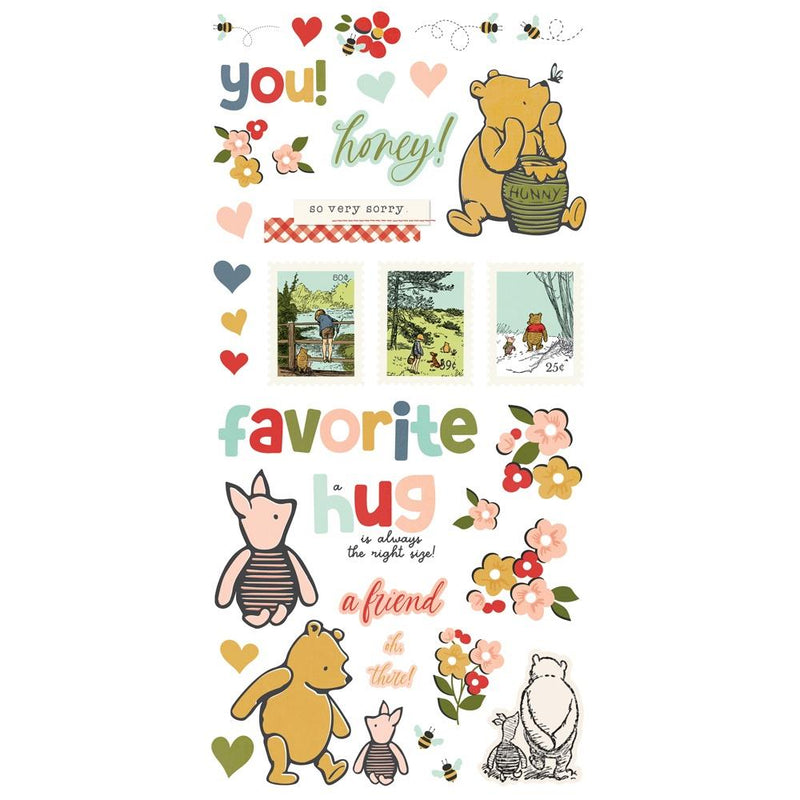 Coming Soon - Simple Stories Simple Cards Card Kit - Say Cheese Classic Pooh, 23932