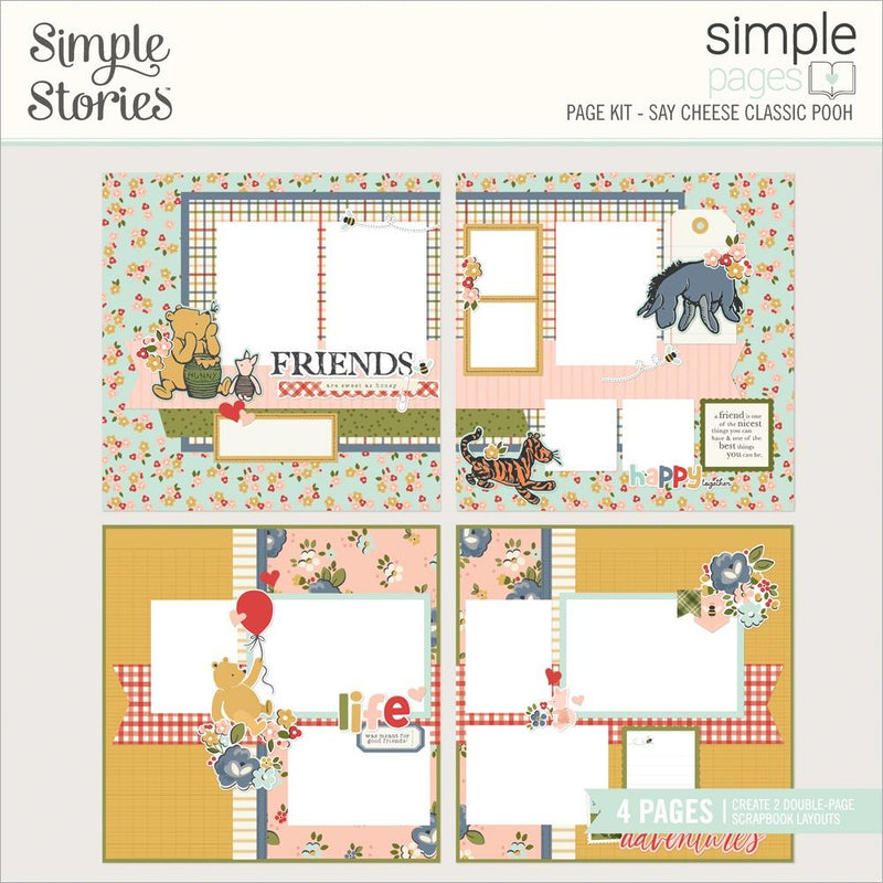 Coming Soon - Simple Stories Simple Pages Page Kit - Say Cheese Classic Pooh, 23933