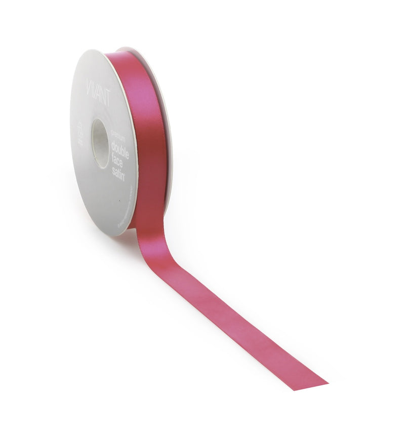 Vivant - Double Faced Satin Ribbon - Fuchsia, 3301.2516.17