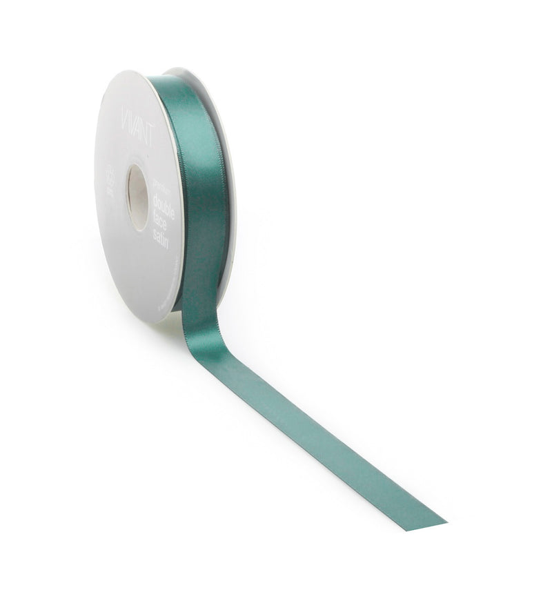 Vivant - Double Faced Satin Ribbon - Steel Blue, 3301.2516.48